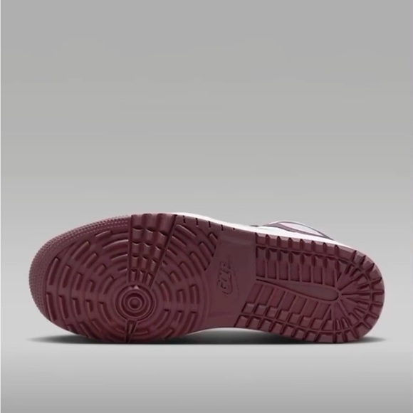 Air Jordan 1 High G Men’s size 14 Golf shoes. White/Bordeaux/Metallic Silver - Picture 5 of 8